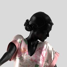 Virtual Fashion · Satin. Un proyecto de 3D, Animación 3D, Diseño 3D, Diseño de moda y Modelado 3D de Diego García Carpintero - 14.08.2020