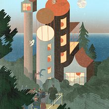 Wish I Was There Ein Projekt aus dem Bereich Traditionelle Illustration von Nicholas Stevenson - 14.08.2020