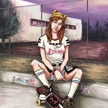 Diseño de personajes: Jess, protagonista de La Chica de la Van. Projekt z dziedziny Projektowanie postaci, Ilustracja c, frowa, Sketching, Komiks, Concept art, R, sunek c, frow, DIY, Trad, c, jna ilustracja i Instagram użytkownika Luisina Modica - 15.08.2020