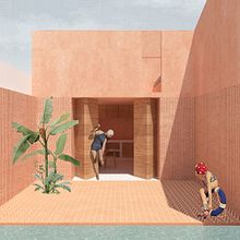 Mi Proyecto del curso: Representación gráfica de proyectos arquitectónicos. Collage project by lucia_lv - 08.15.2020