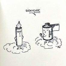 My project in The Art of Sketching: Transform Your Doodles into Art course. Un proyecto de Dibujo de Aurélie Weinling - 15.08.2020