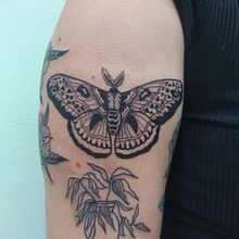 Mi Proyecto del curso: Tatuaje para principiantes. Un projet de Conception de tatouage de Chrysa Nthemum - 15.08.2020