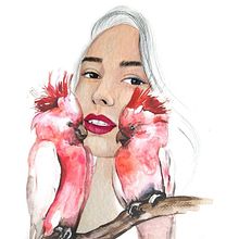 My project in Illustrated Portrait in Watercolor course Ein Projekt aus dem Bereich Design von Figuren, Digitale Illustration, Bildende Künste, Traditionelle Illustration und Aquarellmalerei von Mehrnaz Torkaman - 15.08.2020