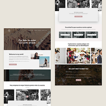 Web de bodas. Un proyecto de CSS, Desarrollo Web, Diseño digital, Diseño Web y HTML de Raquel Martínez Crespo - 15.08.2020