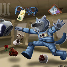 Lobo - Mi Proyecto del curso: Pintura digital de personajes: ilustra con luz y color. Digital Drawing, Traditional illustration, and Digital Painting project by Juan Campoo - 08.16.2020
