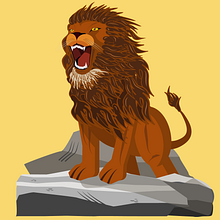ASLAN. Traditional illustration, Digital Illustration, Children's Illustration, and Vector Illustration project by Eleazar Castro - 08.16.2020