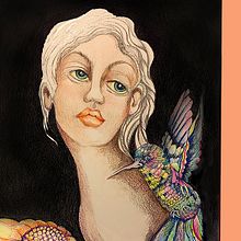 Mi Proyecto del curso: Retrato creativo en claroscuro con lápiz. Een project van  Portrettekening van Beatrix Prieto - 18.08.2020