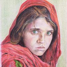 Mi Proyecto del curso:  Retrato realista con lápices de colores. Portrait Drawing project by Luis Aguilar - 08.18.2020