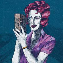 Muestra internacional de cine realizado por mujeres. Un proyecto de Ilustración tradicional de Violeta Latorre Gil - 16.08.2020