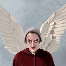 Mi Proyecto del curso: The Handmaid's Tale. Traditional illustration, and Digital Illustration project by Josune Gil Larrañaga - 08.16.2020