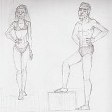 Mi Proyecto del curso: Dibujo anatómico para principiantes. Sketching project by Daniel Ixcotoyac - 08.16.2020