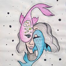 Mi Proyecto del curso: Técnicas de ilustración para desbloquear tu creatividad. Fine Arts, Drawing, Pencil Drawing, Artistic Drawing, and Traditional illustration project by Adriana Tiralongo - 08.17.2020