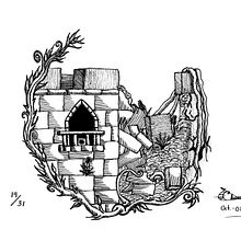 INKTOBER 2019. Un proyecto de Dibujo, Ilustración tradicional, Ilustración con tinta y Sketchbook de Elvira Ferreira - 01.10.2019