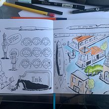 My final project in The Art of Sketching. Un projet de Illustration traditionnelle de Susanne Krogh-Hansen - 17.08.2020