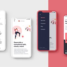 Rediseño web Mimotic . Projekt z dziedziny Trad, c, jna ilustracja i UX / UI użytkownika Óscar SP (Elastic Heads) - 01.09.2020