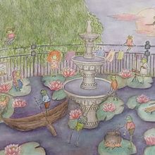 My project in Watercolor Coloring for Comics and Illustrations course. Un projet de B, e dessinée et Illustration traditionnelle de Radka Kalpakova - 17.08.2020