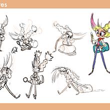 Character Design Project . Projekt z dziedziny Projektowanie postaci użytkownika Ludovica Ottaviani - 17.08.2020