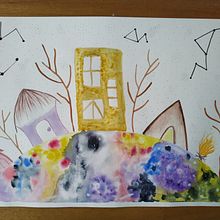 Mi Proyecto del curso: Técnicas modernas de acuarela. Traditional illustration project by Catherine Correa - 08.17.2020