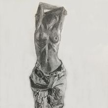 Woman in Jeans. Un proyecto de Dibujo de Catherine Dunn - 23.05.2014