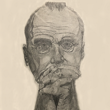 Portrait of Alex Coleville. Un proyecto de Dibujo de Catherine Dunn - 07.08.2004