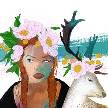My project in Illustration Techniques with Digital Watercolor course. Digital Illustration project by Ania Jankowski - 08.18.2020