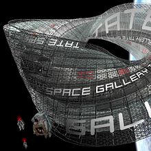01. TATE in Space, Student international Architecture Competition. Un projet de 3D, Animation , et Architecture de Manuel Carballo - 18.08.2020