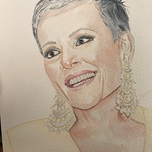 RETRATO EN ACUARELA - ALEGRÍA Y VIVACIDAD  Ein Projekt aus dem Bereich Aquarellmalerei von Carolina Salazar Rincón - 15.07.2020