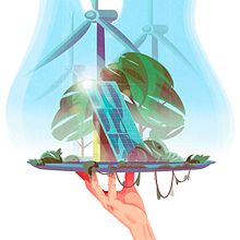 Ilustraciones conceptuales.. Concept Art, Editorial Design, and Vector Illustration project by Sergio Picazo Ferro - 08.19.2020