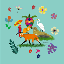 Meu projeto do curso: Ilustração flat com Photoshop. Traditional illustration, Digital Illustration, and Vector Illustration project by maria jackeline R. dos Santos - 08.19.2020