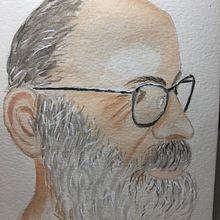 Mi Proyecto del curso: Cuaderno de retratos en acuarela. Un proyecto de Pintura a la acuarela de paulina - 08.02.2021
