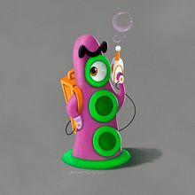 Mi Proyecto del curso: Pintura digital de personajes: ilustra con luz y color. Un progetto di Illustrazione tradizionale e Illustrazione digitale di Manu M. - 19.08.2020