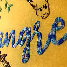 My projects in Embroidered Letters. Un projet de Broderie de Vera Lipreri - 19.08.2020