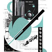 MOON. Un proyecto de Collage e Ilustración digital de Ferran Coves - 20.08.2020