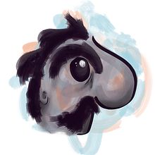 Quick shape-finding exercise drawn for Domestika's Procreate course. Ein Projekt aus dem Bereich Kreativität und Traditionelle Illustration von Eduardo Feteira - 19.08.2020