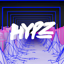 HYPZ - Logo. 3D, Logo Design, and Multimedia project by Bernardo Pereira - 08.20.2020