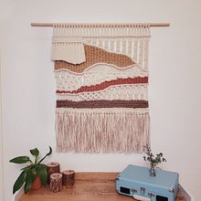Meu projeto do curso: Introdução ao macramê: criação de um tapete decorativo Ein Projekt aus dem Bereich H und werk von Deborah Chibiaque Bazzaneze - 15.08.2020