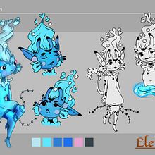Elements - Concept Art Ein Projekt aus dem Bereich Concept Art, Digitale Zeichnung, Design für Videospiele, Digitale Illustration und Videospiele von Marina - 08.06.2020