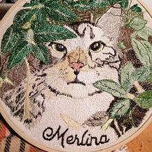 Mi Proyecto del curso: Pintar con hilo: técnicas de ilustración textil. Een project van 2D-animatie van Natalia - 20.08.2020