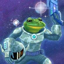 Space Frog. Un progetto di Character design di Aaron M. - 20.06.2020