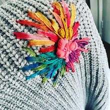Mi Proyecto del curso: Bordado y personalización de accesorios . Embroider project by Paula Carvajal - 08.20.2020