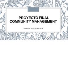 Mi Proyecto del curso: Introducción al community management. Un proyecto de Creatividad de ycmunoz24 - 09.09.2020