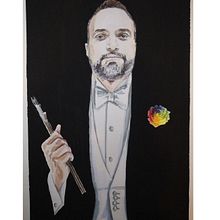 Meu projeto do curso: Retrato em aquarela a partir de uma fotografia. Un proyecto de Bellas Artes de Nascker - 24.08.2020