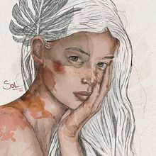 My project in Illustrated Portraits with Procreate course Ein Projekt aus dem Bereich Skizzenentwurf von solarneodo - 21.08.2020