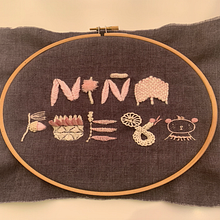 Meu projeto do curso: Introdução ao bordado com relevo. Embroider project by beatrizbrenner - 10.13.2020