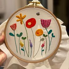 First embroidery project. Un proyecto de Bordado de Felicia Wanandi - 21.08.2020