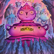 Owlbots. Character Design, Concept Art, Creativit, Digital Illustration, Traditional illustration, and Vector Illustration project by Nathan Jurevicius - 08.28.2020