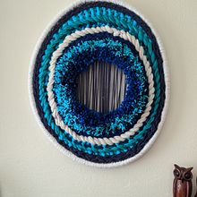Mi Proyecto del curso: Tejido en telar circular. Un proyecto de Artesanía y Tejido de Janeth Russi - 21.08.2020