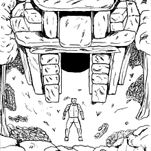 Mi Proyecto del curso: Técnicas de entintado para cómic e ilustración. Ilustração tradicional, Artes plásticas, Pintura, Comic e Ilustração com tinta projeto de Daniel Ordoñez - 15.03.2021