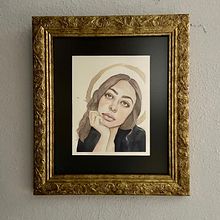 Mi Proyecto del curso: AUTORRETRATO. Watercolor Painting project by Jessica Paredes Romero - 08.22.2020