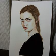 Mi Proyecto del curso: Retrato en acuarela a partir de una fotografía. Un progetto di  di richigelvez - 22.08.2020